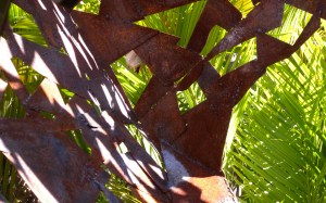 Garden Sculpture by Aldo Fabrizio Photo by Keri Douglas (copyright protected)