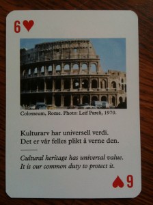 Cultural heritage has universal value. It is our common duty to protect it. (Photo by Leif Pareli, 1970) 